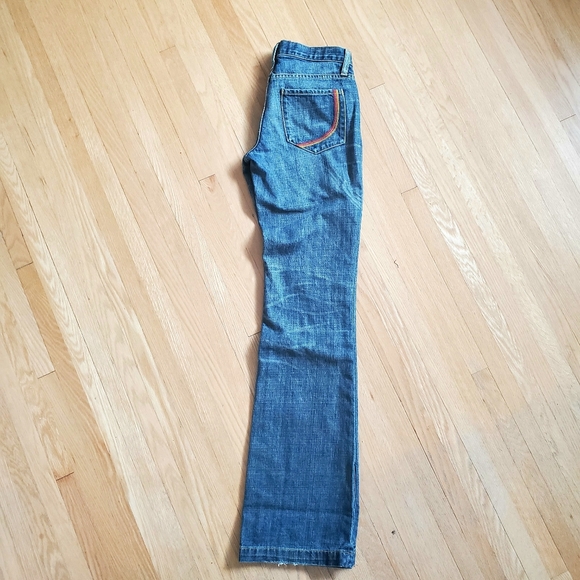 Rare Paper Denim & Cloth Rainbow Stitch Jeans - Picture 7 of 7